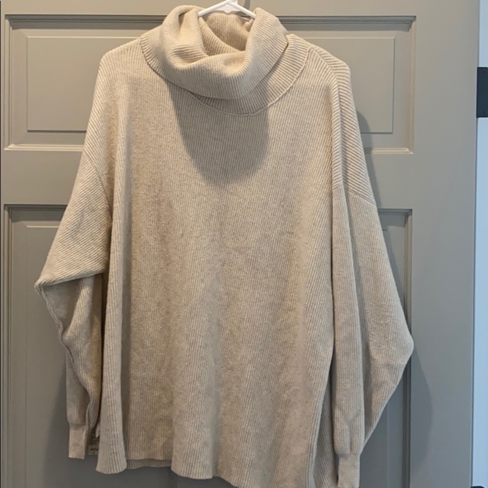 Free People Softly Structured Tunic Sweater